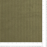 Velours côtelé réversible pour veste - STRATTON - 003 - Olive