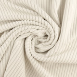 Velours côtelé réversible pour veste - STRATTON - 004 - Blanc