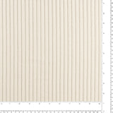 Velours côtelé réversible pour veste - STRATTON - 004 - Blanc