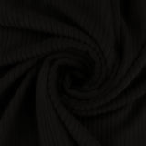 Velours côtelé réversible pour veste - STRATTON - 005 - Noir