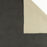Velours côtelé réversible pour veste - STRATTON - 007 - Gris