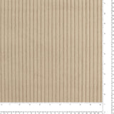 Velours côtelé réversible pour veste - STRATTON - 008 - Beige