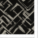 Printed Knit - FASHION FORM - 007 - Black & Grey