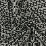 Printed Knit - FASHION FORM - 011 - Black