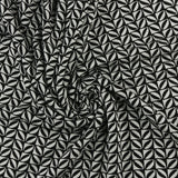 Printed Knit - FASHION FORM - 013 - Black