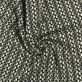 Tricot imprimé - <FASHION FORM> - 014 - Noir