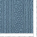 Tricot maille torsadée - <HARROW> - 001 - Bleu