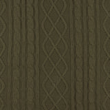 Tricot maille torsadée - <HARROW> - 004 - Kaki