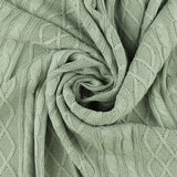 Tricot maille torsadée - <HARROW> - 008 - Aqua