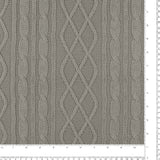 Tricot maille torsadée - <HARROW> - 009 - Gris