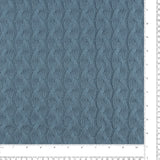 Tricot maille torsadée - <HARROW> - 001 - Denim
