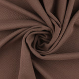 Quilted Jacquard Knit - QUINCY - 001 - Chocolate