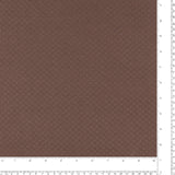 Quilted Jacquard Knit - QUINCY - 001 - Chocolate