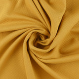 Tricot jacquard piqué - QUINCY - 002 - Moutarde