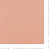 Quilted Jacquard Knit - QUINCY - 003 - Salmon