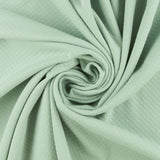 Tricot jacquard piqué - QUINCY - 004 - Aqua