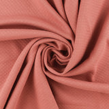 Tricot jacquard piqué - QUINCY - 005 - Rose Foncé