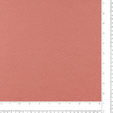 Tricot jacquard piqué - QUINCY - 005 - Rose Foncé