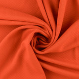Quilted Jacquard Knit - QUINCY - 006 - Tangerine