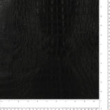 Aspect cuir embossé - ASHFORD - 001 - Noir