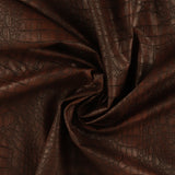 Aspect cuir embossé - ASHFORD - 002 - Brun