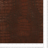 Aspect cuir embossé - ASHFORD - 002 - Brun