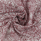 Printed Pure Silk - 007 - Cherry