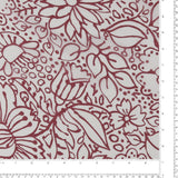 Printed Pure Silk - 007 - Cherry