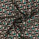 Printed Cotton - FANTASY - 001 - Cream