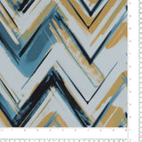 Printed Cotton - FANTASY - 002 - Dark Aqua