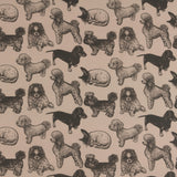 Cotton Poplin Print - DIDI - 005 - Beige