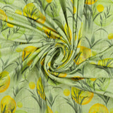 Printed Viscose Knit - RUMBA - 002 - Light Green