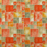 Printed Viscose Knit - RUMBA - 006 - Orange