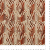 Printed Viscose Knit - RUMBA - 007 - Henna