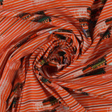 Tricot de coton imprimé - BETHY-BOO - 002 - Rouge