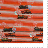 Tricot de coton imprimé - BETHY-BOO - 002 - Rouge