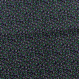 Velours côtelé imprimé - GRANDE CLASSE - 009 - Noir