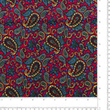 Printed Corduroy - CLASS ACT - 010 - Red