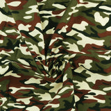 Printed Corduroy - CLASS ACT - 011 - Camouflage Green