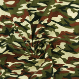 Printed Corduroy - CLASS ACT - 011 - Camouflage Green