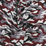 Printed Corduroy - CLASS ACT - 012 - Camouflage Grey