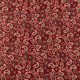 Velours côtelé imprimé - GRANDE CLASSE - 013 - Rouge
