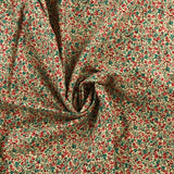 Velours côtelé imprimé - GRANDE CLASSE - 014 - Crème