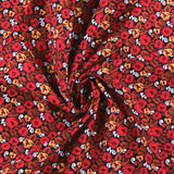 Velours côtelé imprimé - GRANDE CLASSE - 015 - Noir