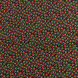 Velours côtelé imprimé - GRANDE CLASSE - 016 - Noir