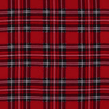 Light weight printed Corduroy - QUATTRO - 008 - Red