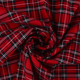 Light weight printed Corduroy - QUATTRO - 008 - Red