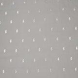 Gaze imprimée métallique - <AVERY> - 003 - Gris