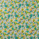 Cotton Poplin Print - WINNIE - 009 - Jade