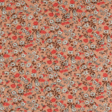 Printed Rayonne - MORGAN - 006 - Salmon